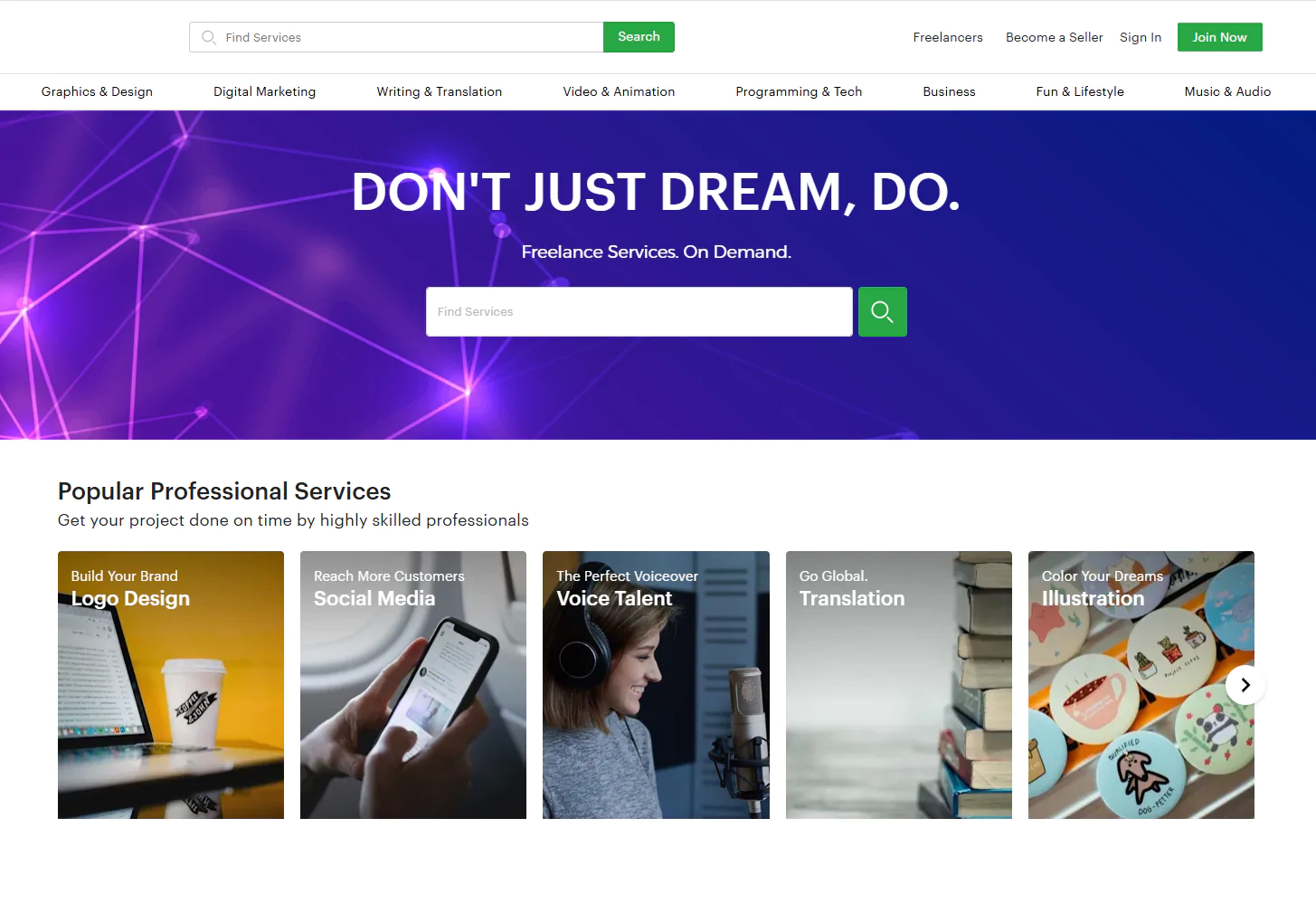 Professional Freelance Marketplace